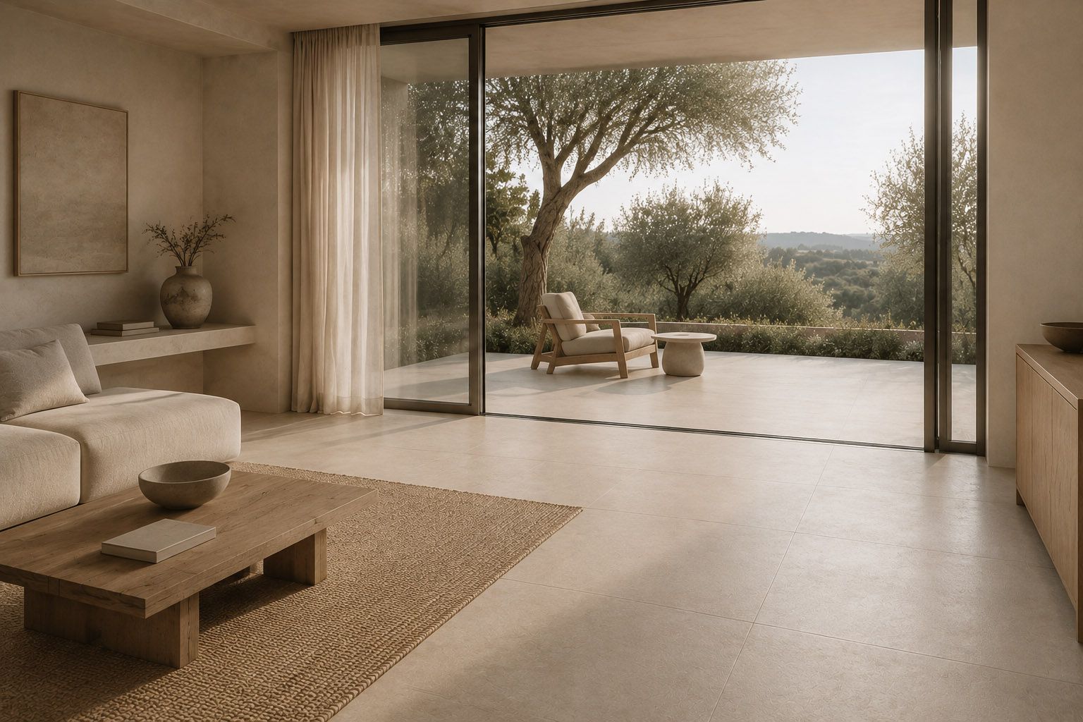 modern indoor outdoor living