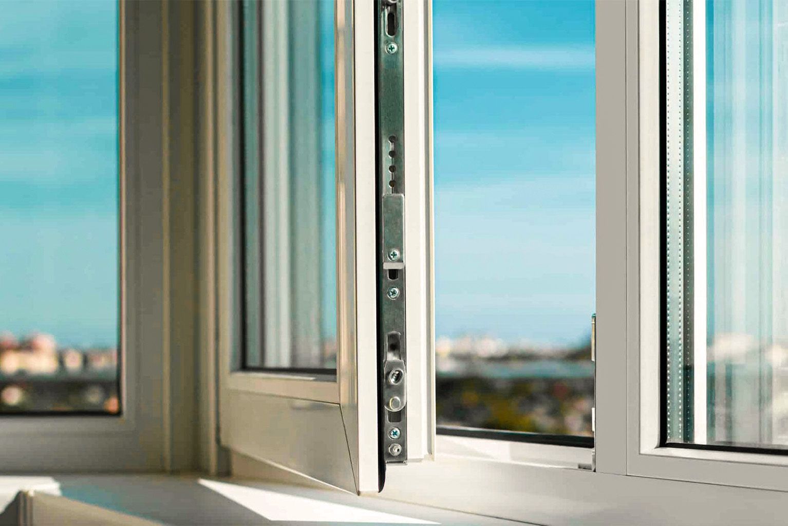 Acoustic soundproof glass window modern apartment interior design