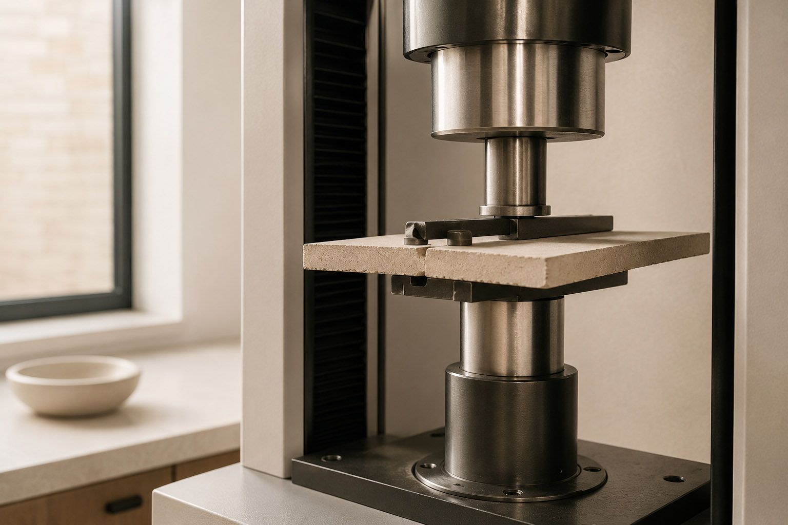 Tile mechanical strength testing laboratory equipmen