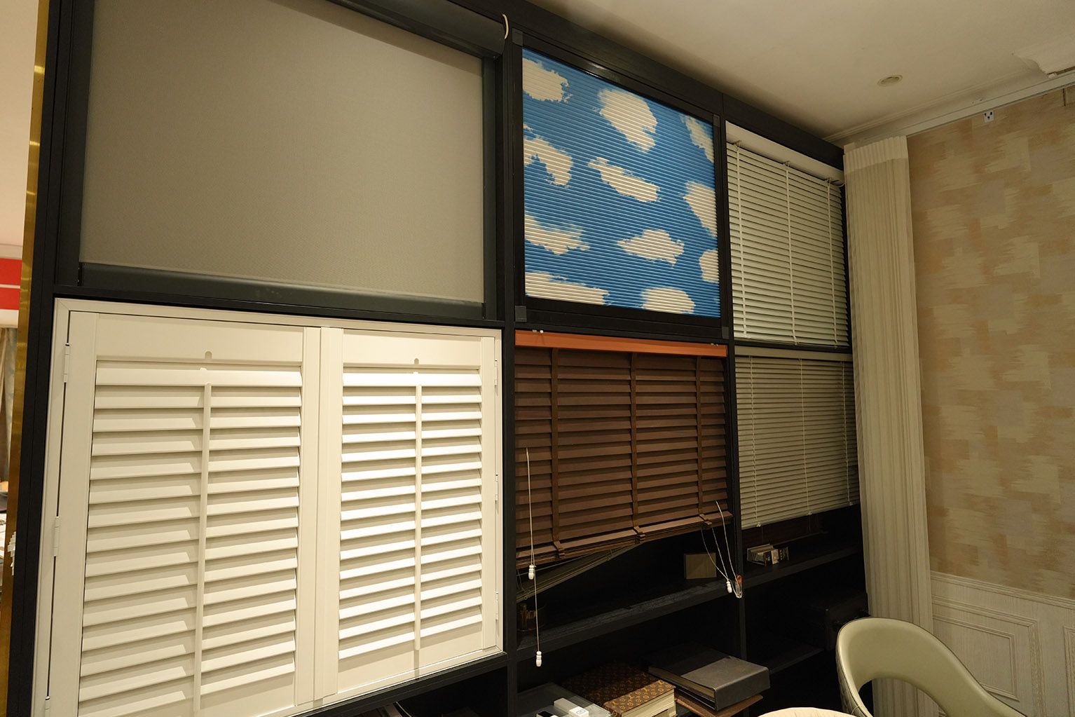 Minimalist slim frame aluminium window modern luxury home