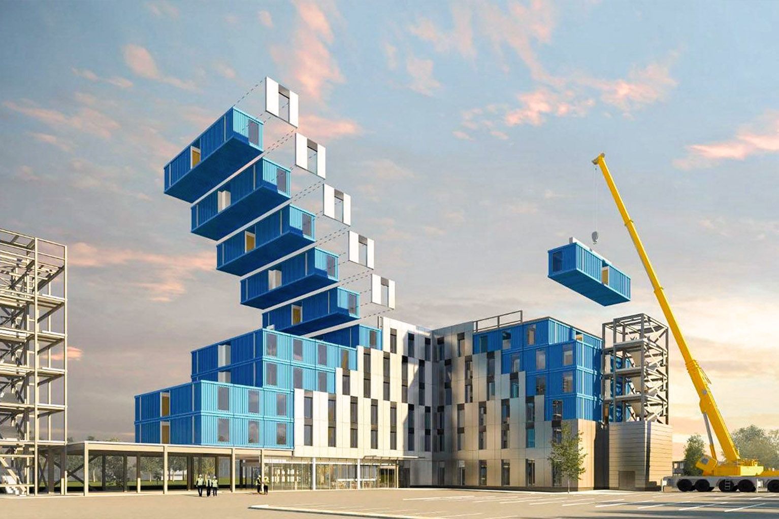 Architectural prefabricated catalog BIM 3D model