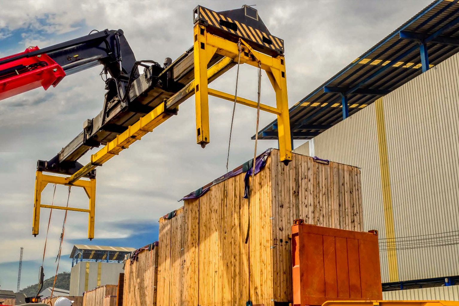 Offsite modular construction site assembly