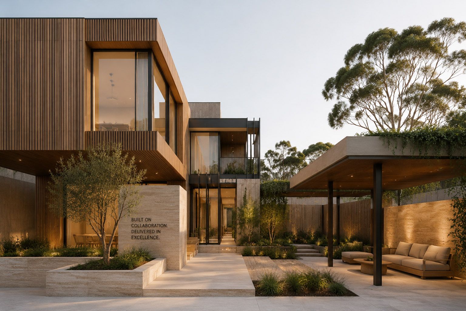 Modern Australian architecture commercial and residential building project success